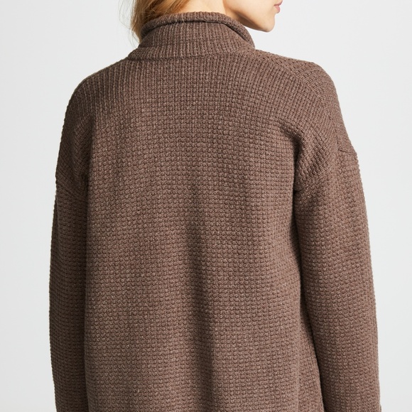 madewell laguna stitch sweater coat